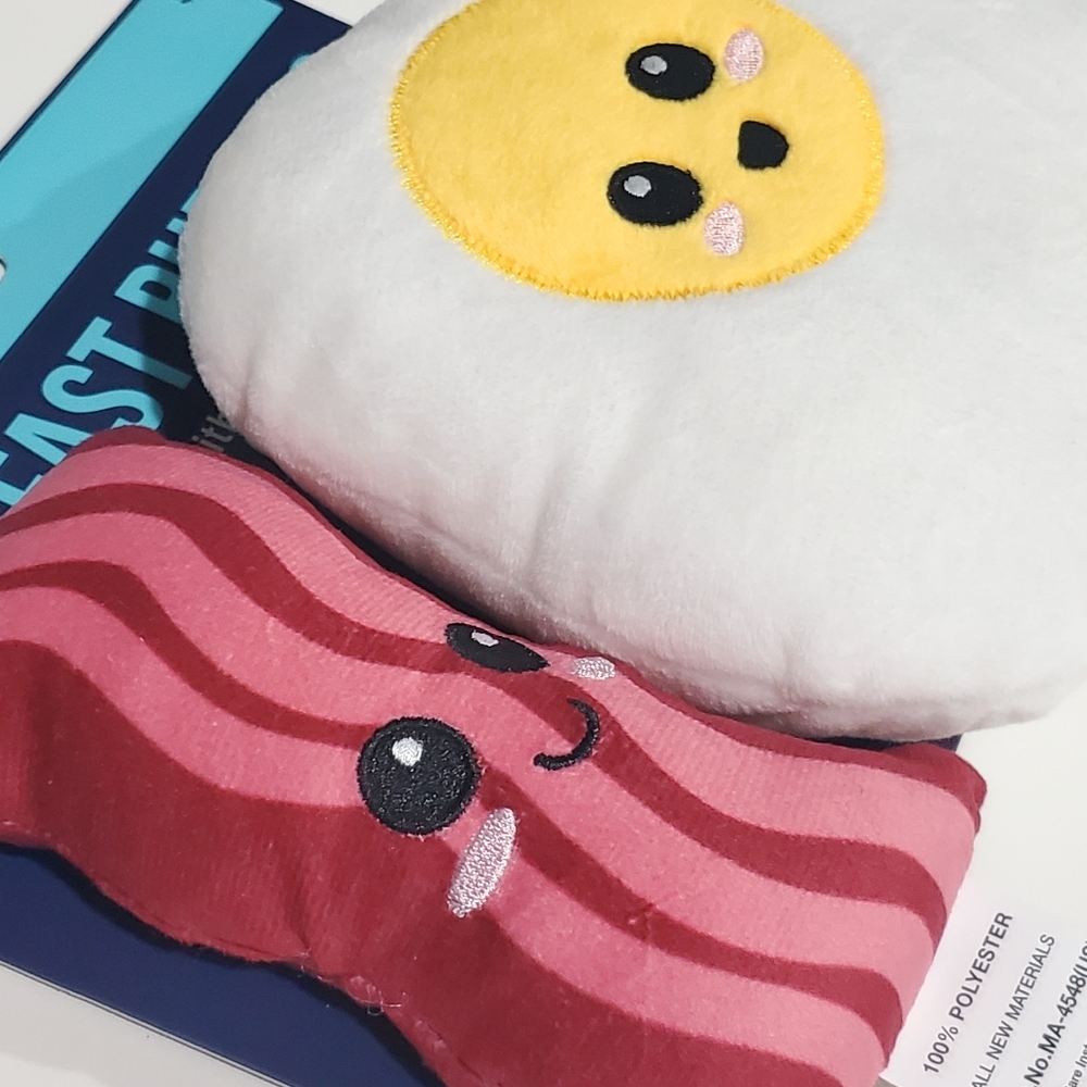 Dog Squeak Toy Gift Breakfast Buddies Plush Toy - Picture 6 of 6